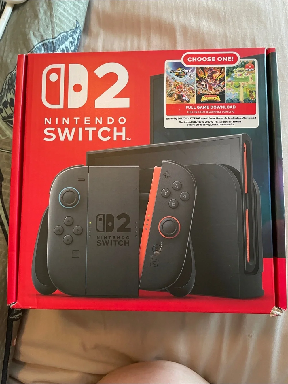Nintendo Switch OLED-style Console in Black with Red Accents